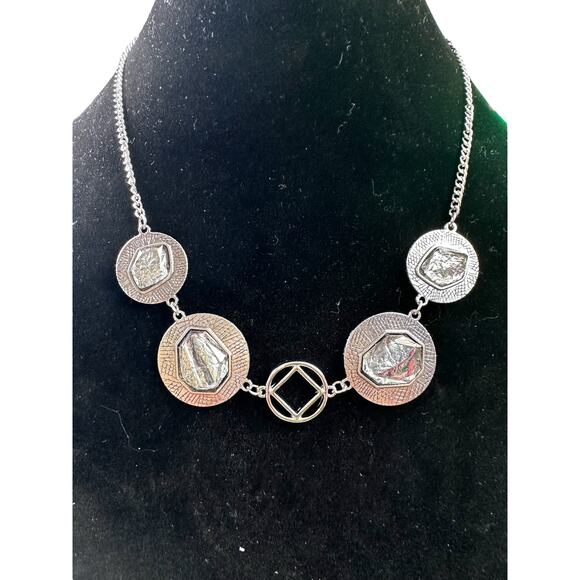 Unique Upcycled Necklace: Artistry in NA Recovery - Picture 1 of 13